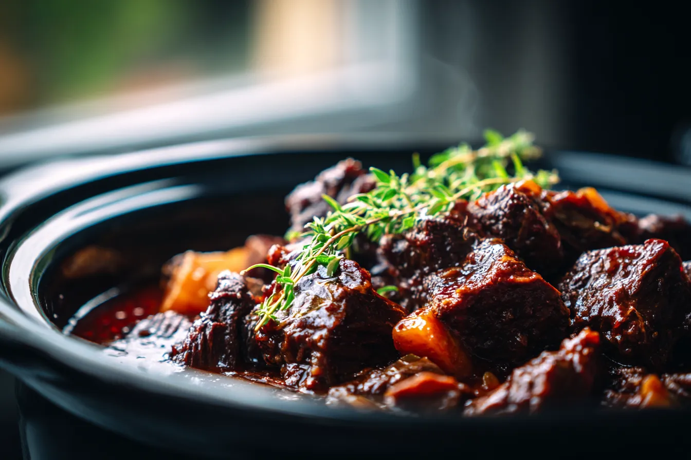 Irresistible Easy Slow Cooker Beef Manhattan Recipe in No Time
