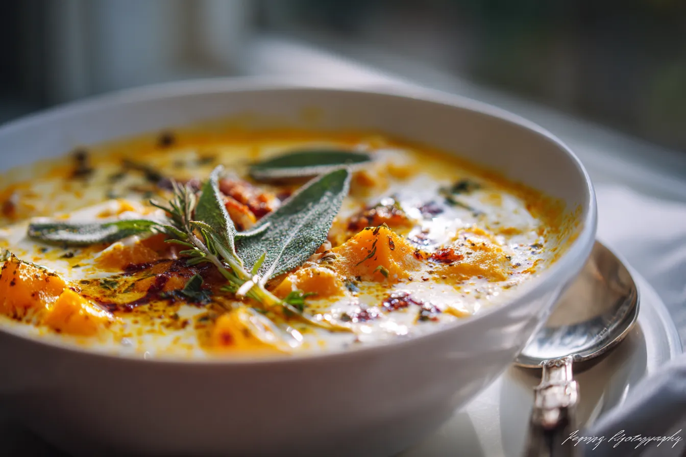 Savory Fall Harvest Lasagna Soup with Pumpkin Sage Delight 2 Fall Harvest Lasagna Soup upscaled 68d65a87032b4