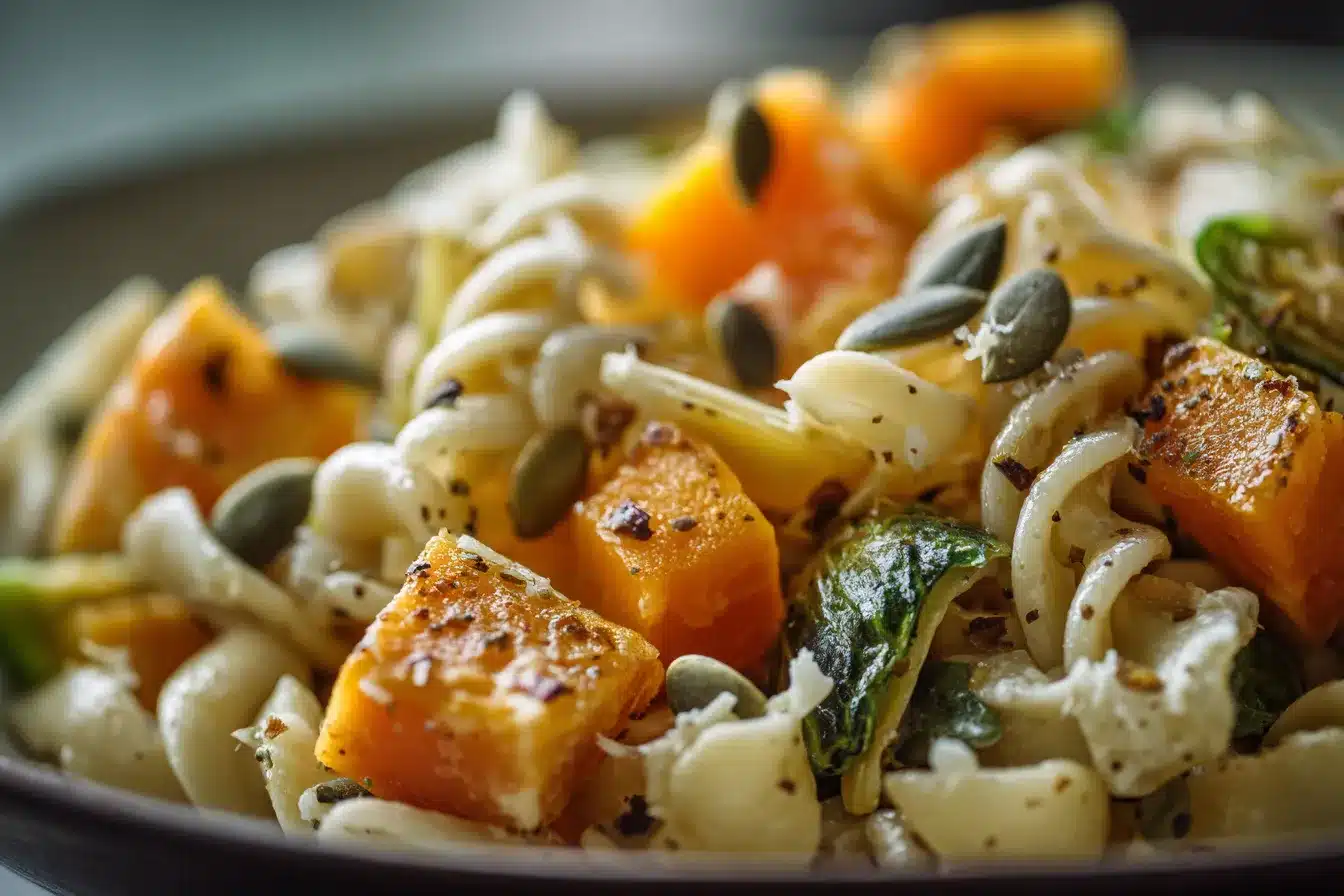 Delicious Fall Pasta Salad Butternut Squash Brussels Boost 3 Fall Pasta Salad with upscaled 68ca3423992e6