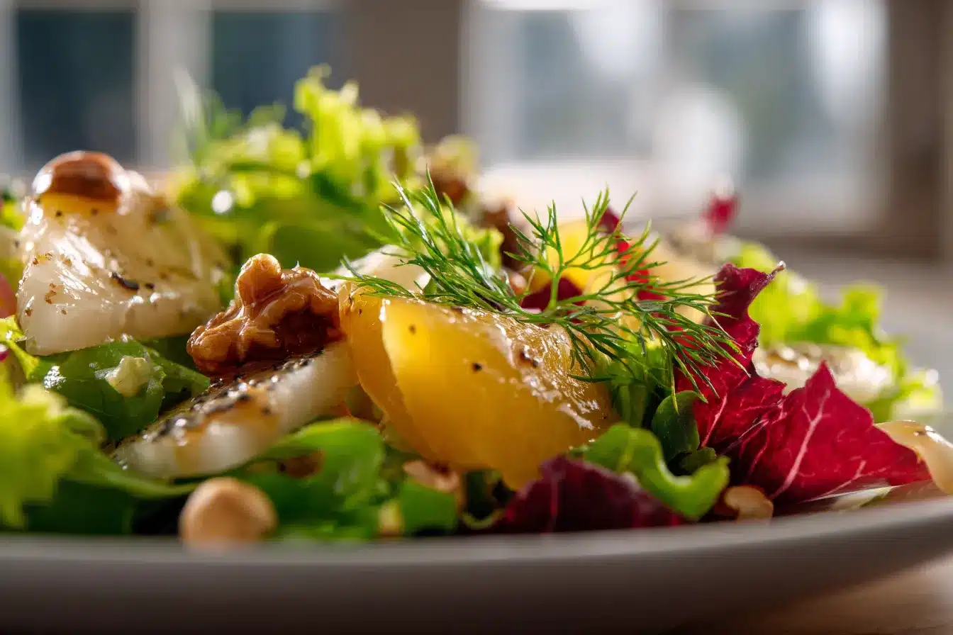 Delicious Fall Salad with MapleLime Dressing Recipe 3 Fall Salad with Maple Lime upscaled 68bf992329a7f