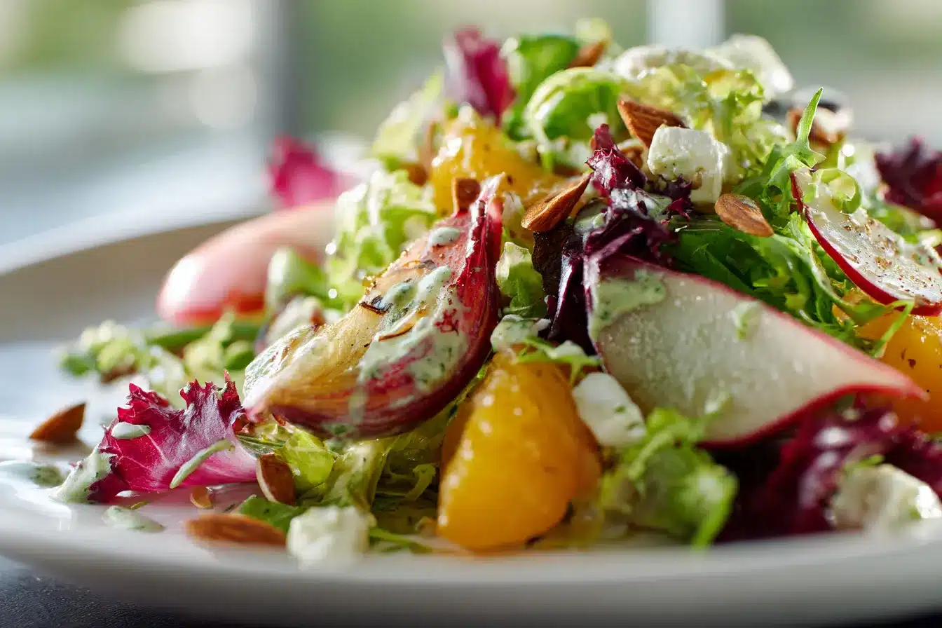 Delicious Fall Salad with MapleLime Dressing Recipe