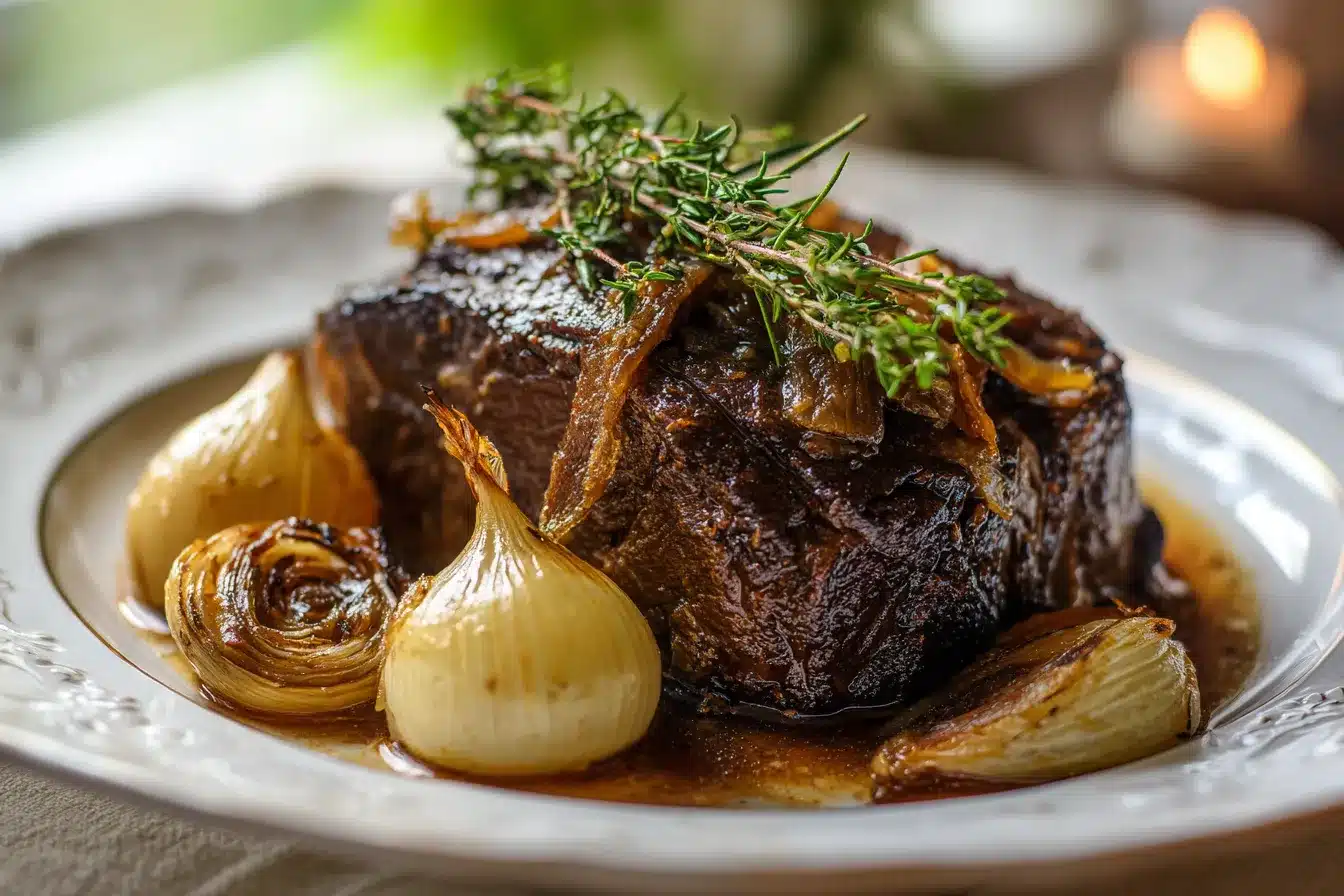 Savory French Onion Pot Roast A FlavorPacked Delight 3 French Onion Pot Roast upscaled 68b91e766f732