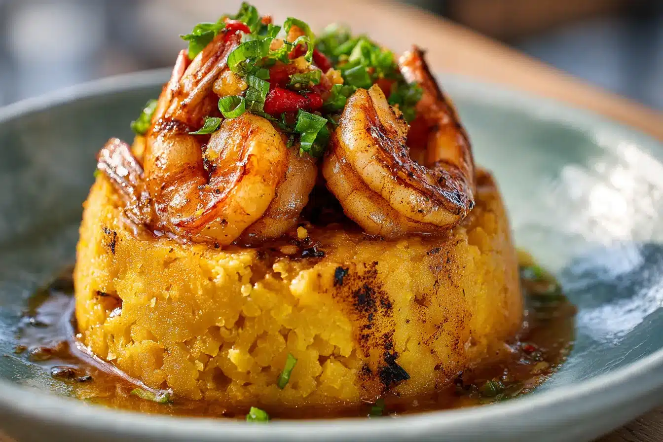 Delicious Garlic Shrimp Mofongo A Flavorful Puerto Rican Delight