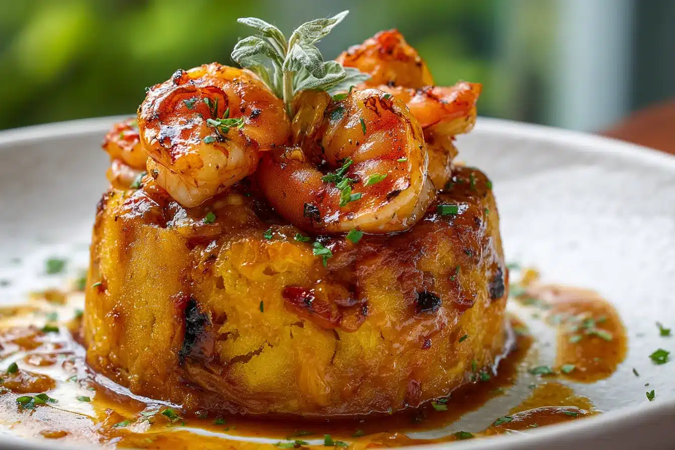 Delicious Garlic Shrimp Mofongo A Flavorful Puerto Rican Delight 3 Garlic Shrimp Mofongo upscaled 68d9f7d8f252a