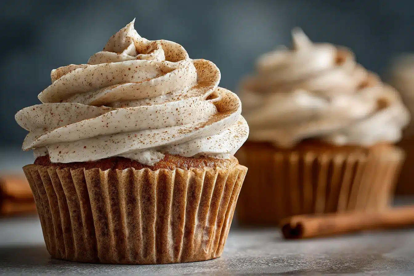Delicious GlutenFree Apple Cider Cupcakes with Spiced Frosting 1 Gluten Free Apple Cider Cupcakes upscaled 68d5c62ba3491