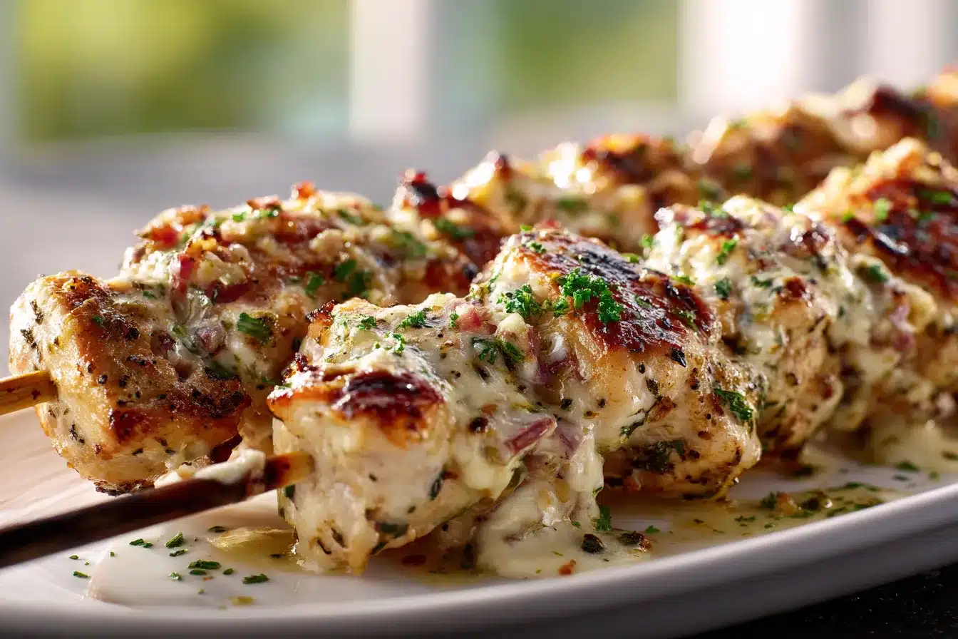 Irresistible Grilled Ranch Garlic Parmesan Chicken Skewers 2 Grilled Ranch Garlic Parmesan upscaled 68d5a33ea075b