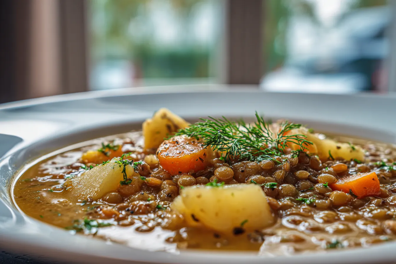 Delicious Hearty Lentil Potato Soup Recipe for Comfort