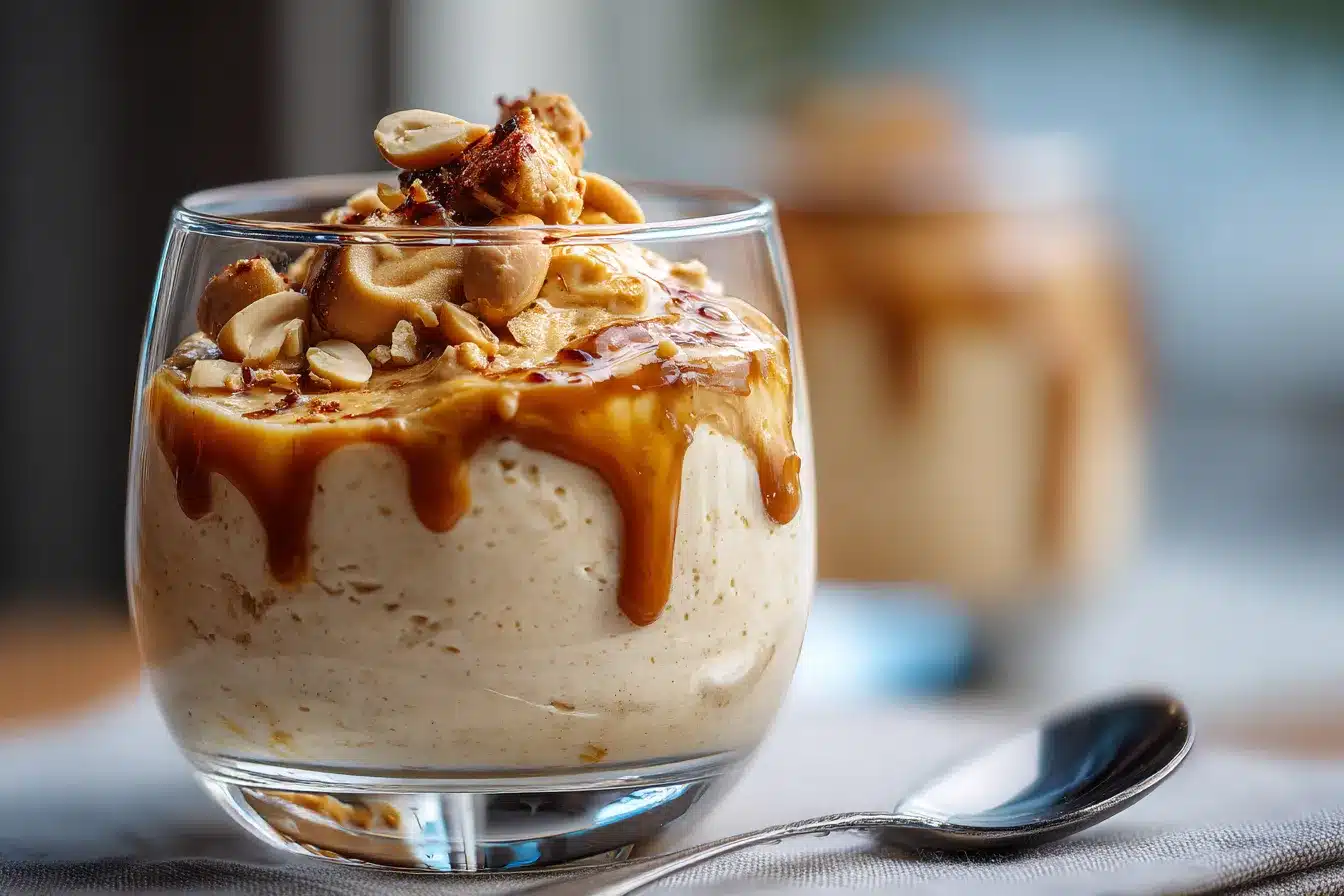 Delicious HighProtein Cottage Cheese Peanut Butter Mousse 3 High Protein Cottage Cheese Peanut upscaled 68c1a1734dae5