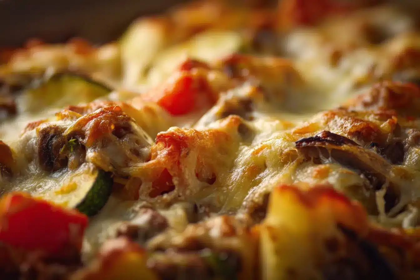 Delicious Homemade Cheesy Beef Veggie Casserole Recipe 3 Homemade Cheesy Beef upscaled 68b707dbdf999