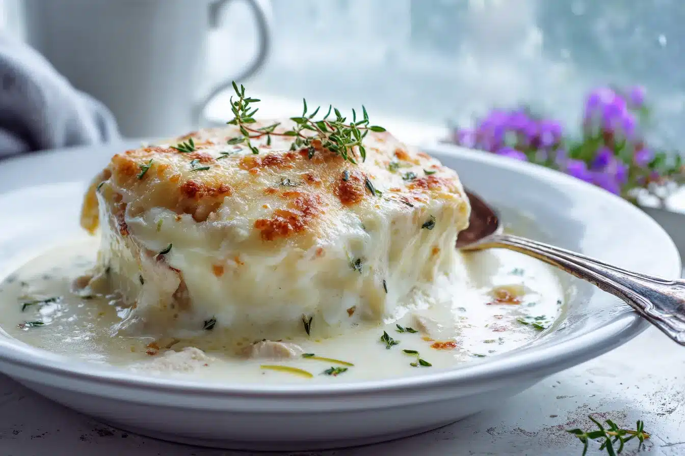 Irresistible White Chicken Lasagna Soup Recipe Pure Comfort