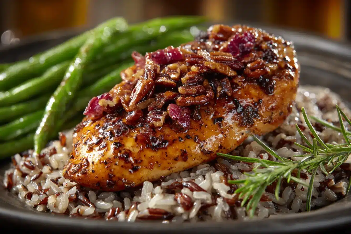 Savory Maple Bourbon Pecan Chicken Recipe Irresistible Flavor 3 Maple Bourbon Pecan Chicken upscaled 68b8928a507b8