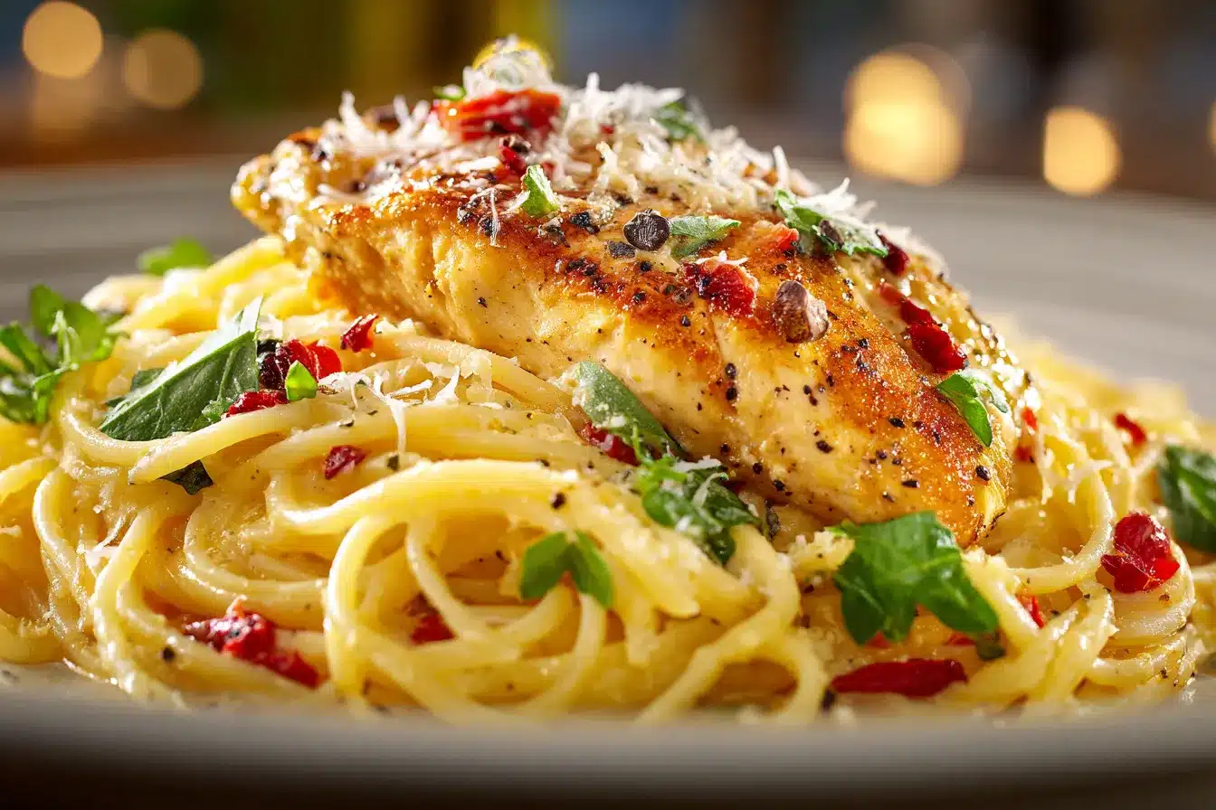 Savory Monterey Chicken Spaghetti Quick Delicious Recipe