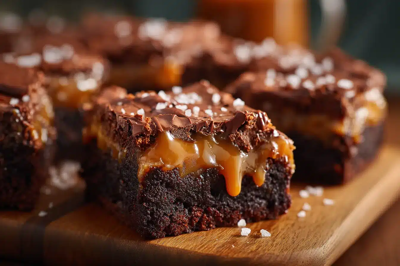 Irresistible Pretzel Bottom Caramel Brownies Recipe to Savor 3 Pretzel Bottom Caramel Brownies upscaled 68c78223f423a
