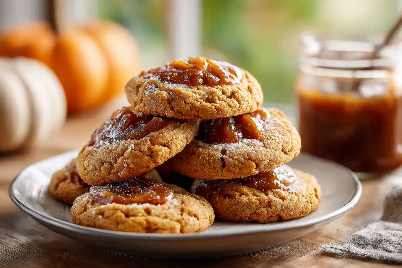 Indulge in Pumpkin Butter Cheesecake Cookies Pure Bliss