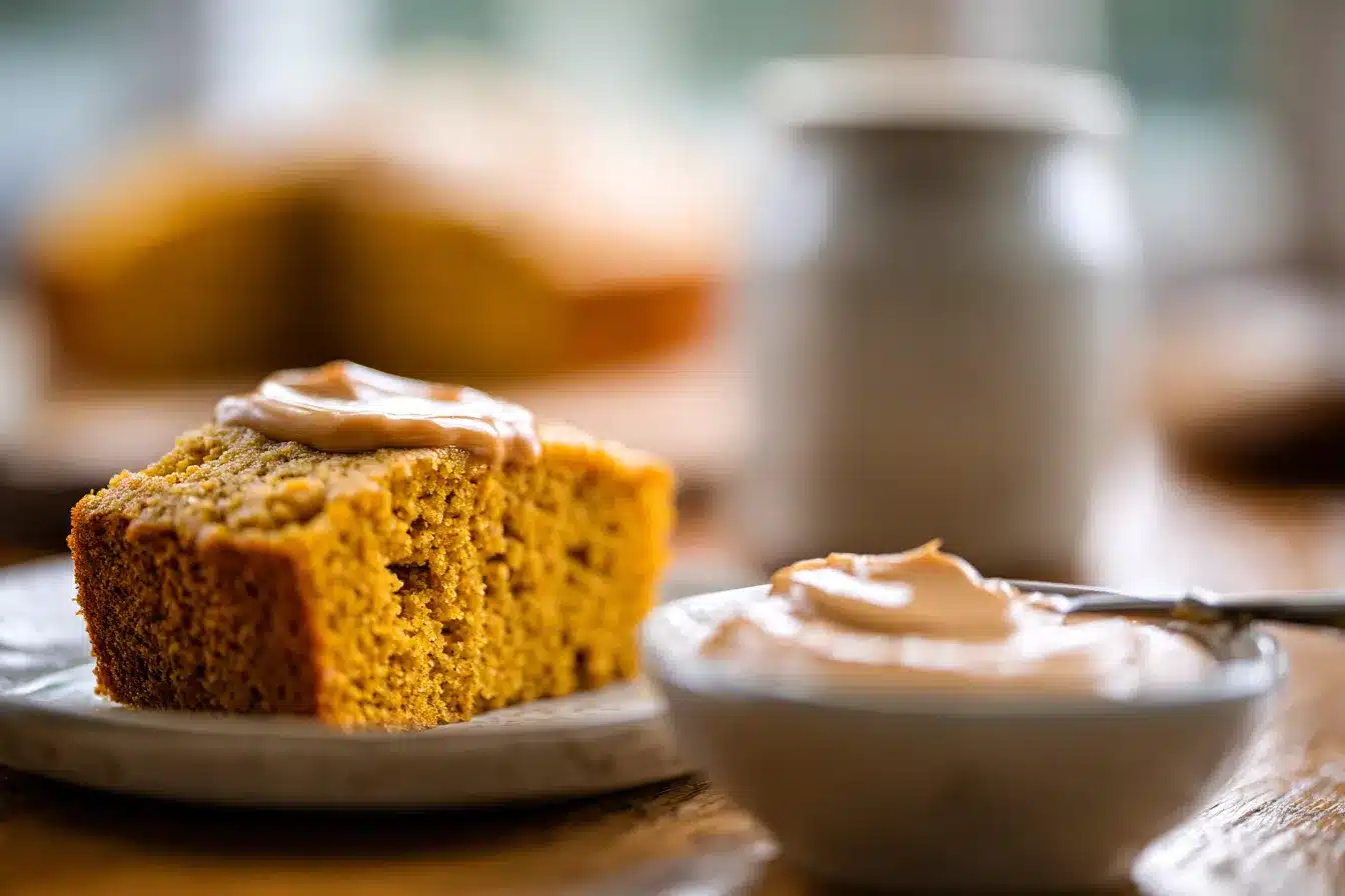 Irresistible Pumpkin Cornbread with Spiced Honey Butter Recipe 3 Pumpkin Cornbread with Cinnamon upscaled 68ca0a6bf36b8