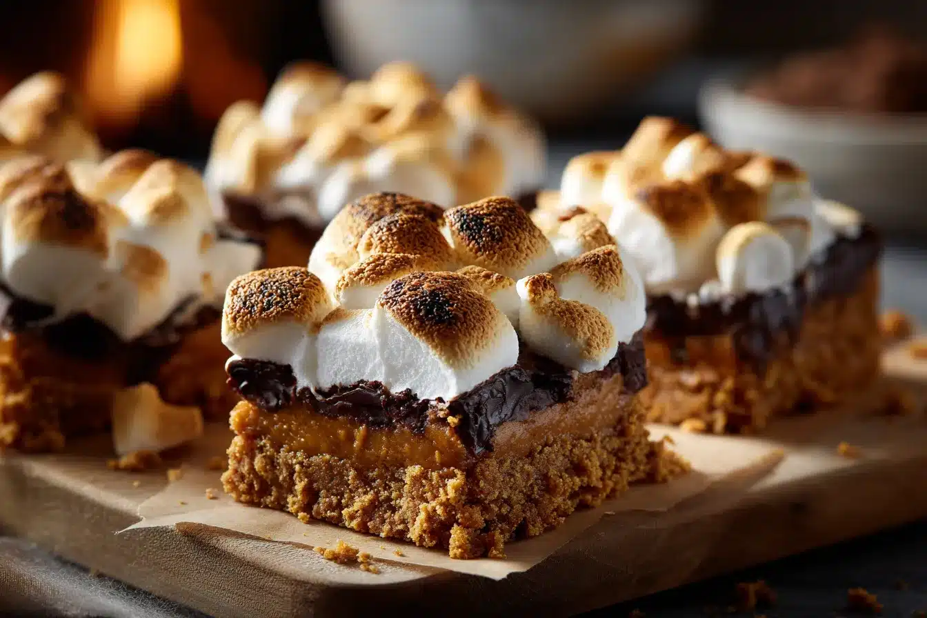 Delicious Pumpkin Smores Bars A Fall Treat Youll Love 3 Pumpkin S mores Bars upscaled 68ccba8b4f53d