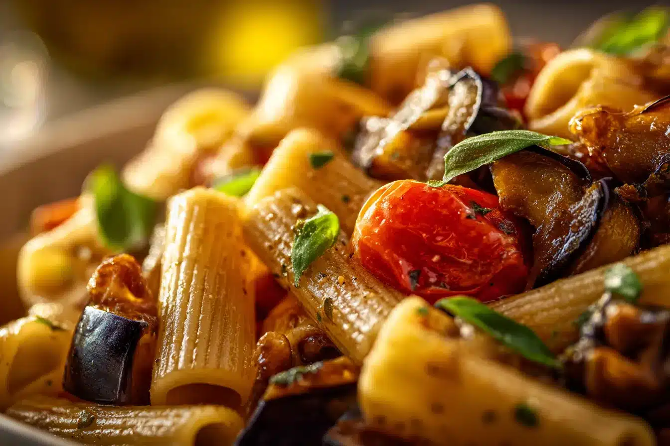 Luscious Roasted Eggplant Pasta A Flavorful Delight