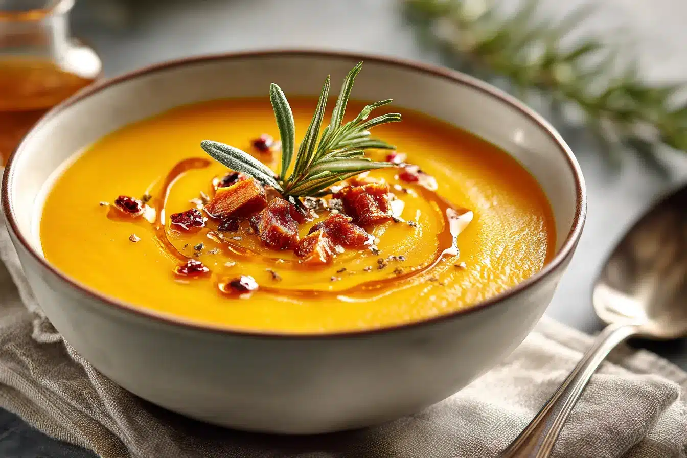 Delicious Roasted Sweet Potato Soup Recipe for Cozy Nights 3 Roasted Sweet Potato Soup upscaled 68b794020ba8c