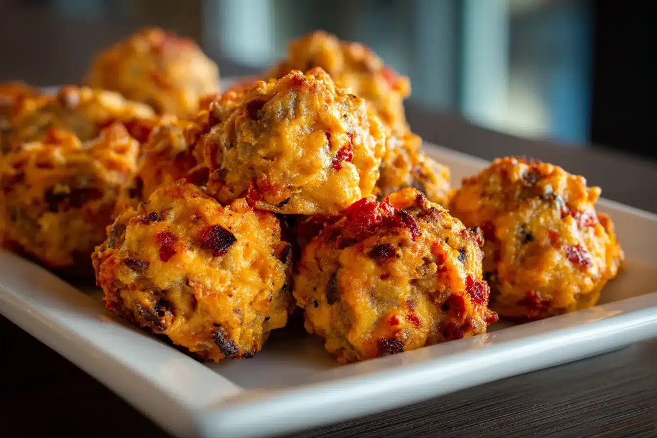Delicious Rotel Cream Cheese Sausage Balls Recipe to Wow Guests