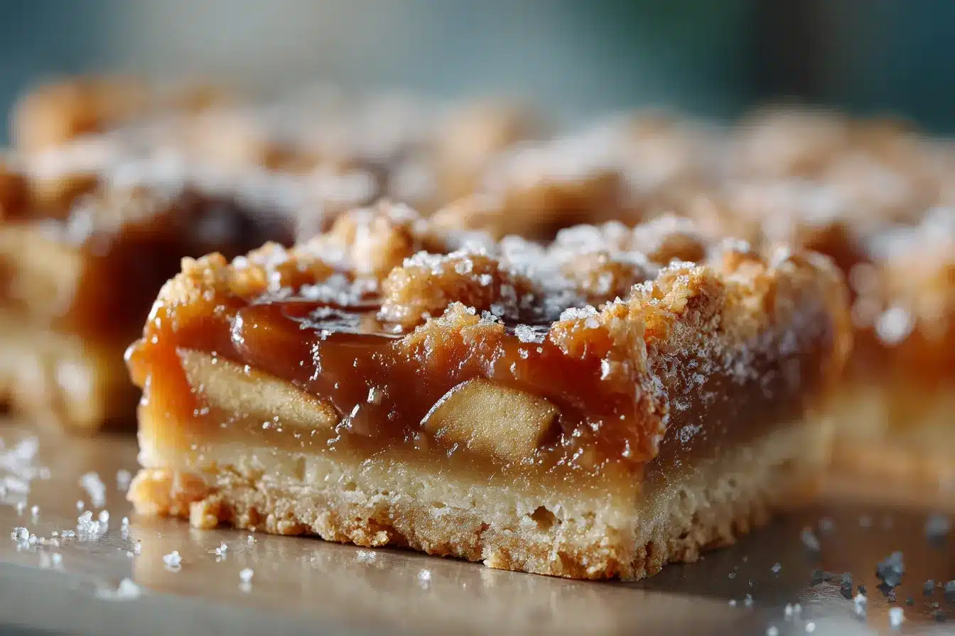 Decadent Salted Caramel Apple Pie Bars That Wow 2 Salted Caramel Apple Pie upscaled 68b7be337a5c9