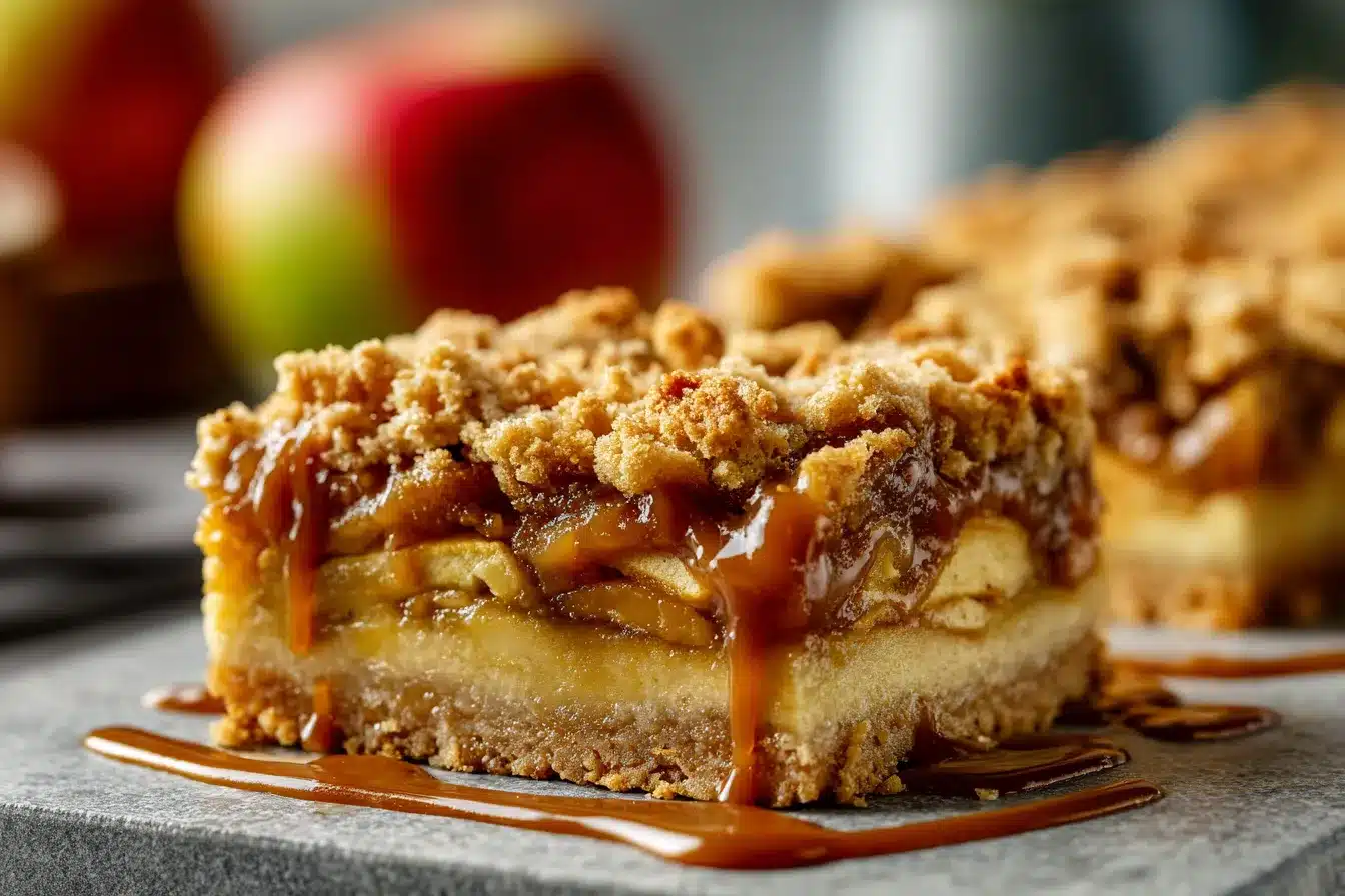 Decadent Salted Caramel Apple Pie Bars That Wow 4 Salted Caramel Apple Pie upscaled 68b7bf9a234d3