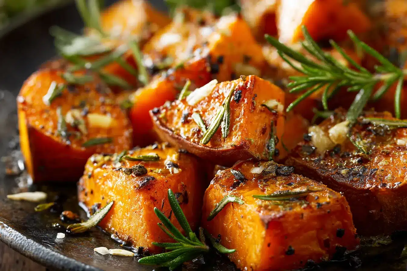 Delicious Savory Roasted Sweet Potatoes Perfect Recipe