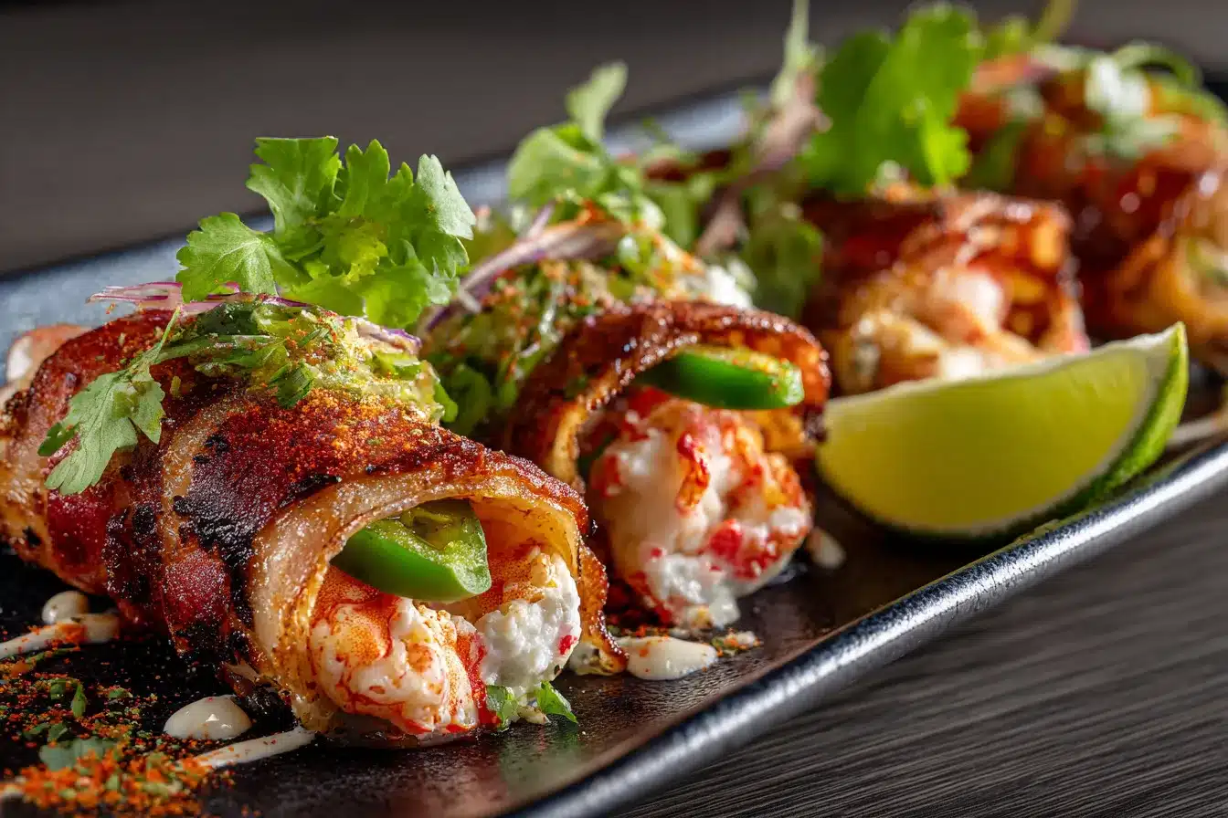 Mouthwatering ShrimpCrab Fajita RollUp Bombs Recipe