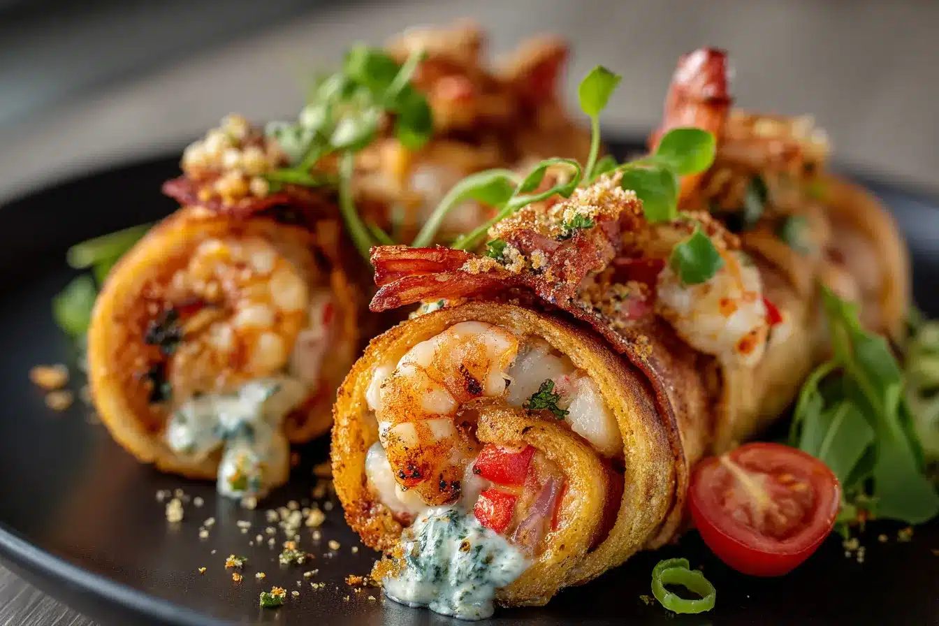 Mouthwatering ShrimpCrab Fajita RollUp Bombs Recipe 3 Shrimp Crab Fajita Roll Up Bombs upscaled 68ccf2cb51b67