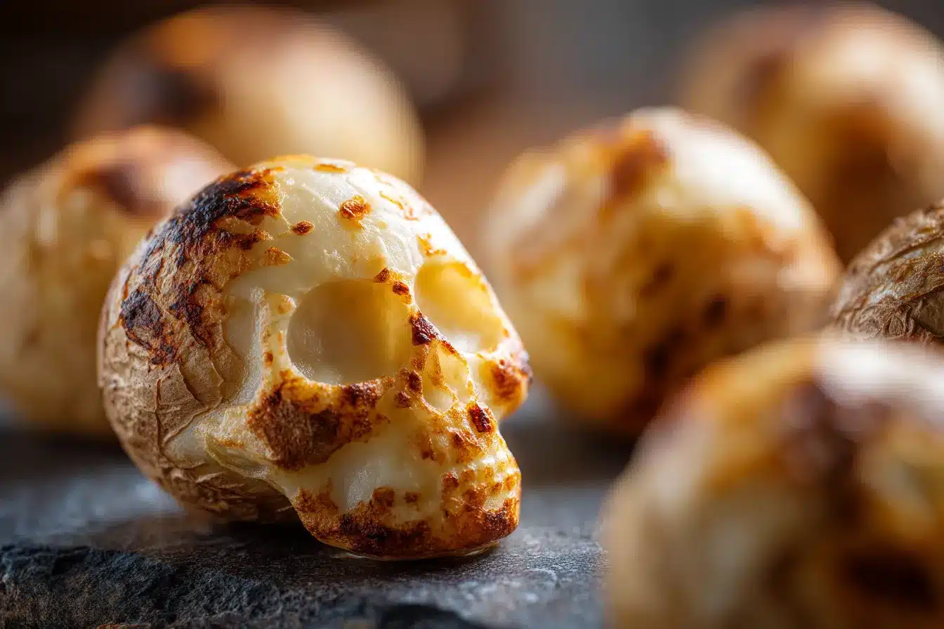 Crispy Skull Potato Bites Irresistibly Tasty Halloween Treats
