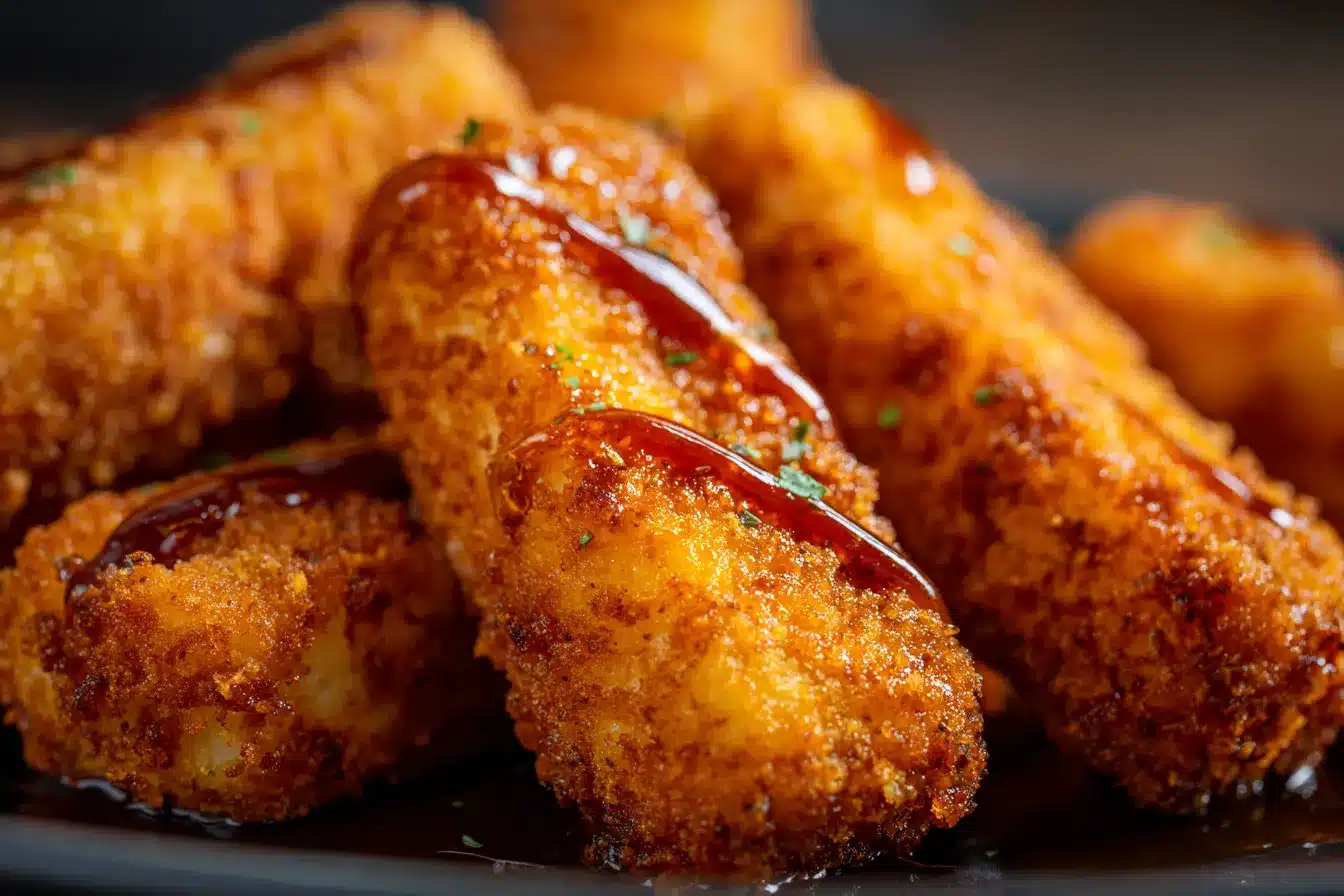Irresistible Spicy Buffalo Chicken Mozzarella Sticks Recipe 2 Spicy Buffalo Chicken Mozzarella upscaled 68da6ee7a6a62