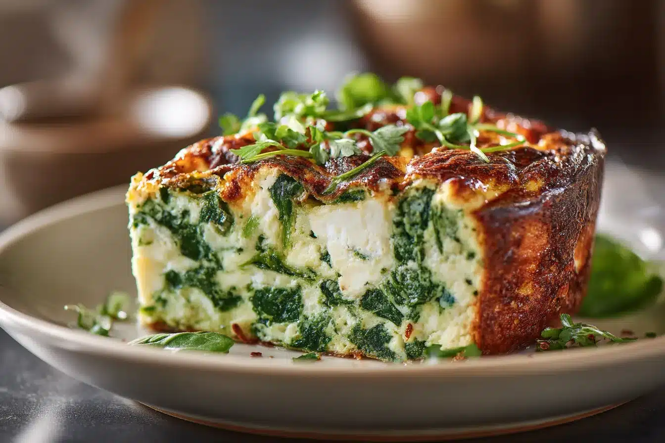 Delicious Spinach Cottage Cheese Egg Bake for Healthy Mornings 2 Spinach Cottage Cheese Egg upscaled 68c4c3f33fdaa