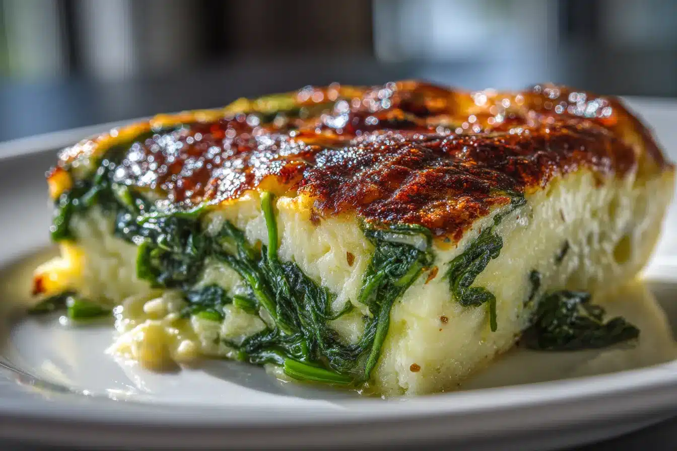 Delicious Spinach Cottage Cheese Egg Bake for Healthy Mornings