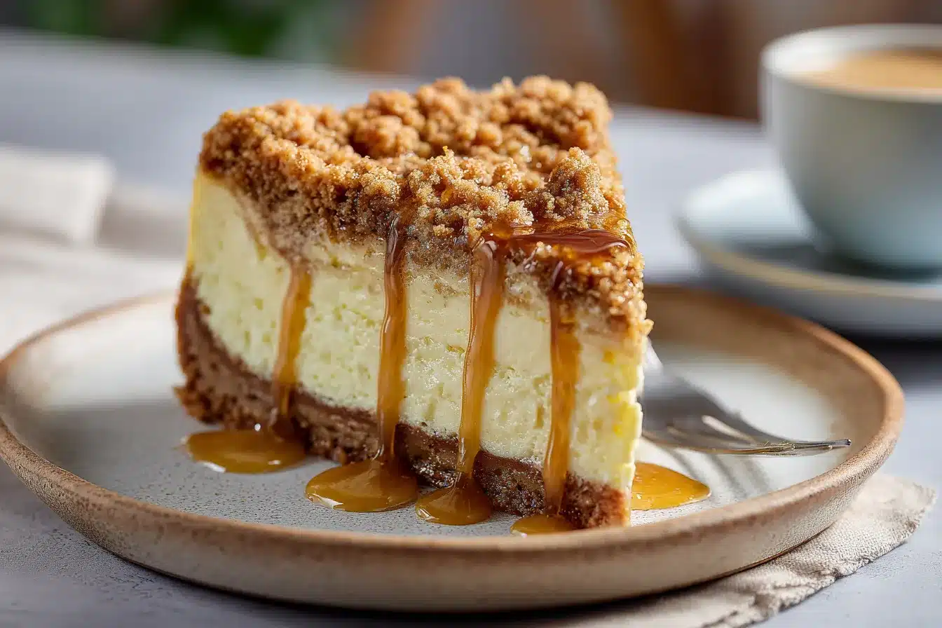 Ultimate Apple Crumble Cheesecake Recipe Easy Delicious 1 Ultimate Apple Crumble Cheesecake upscaled 68ca41bb75aa6