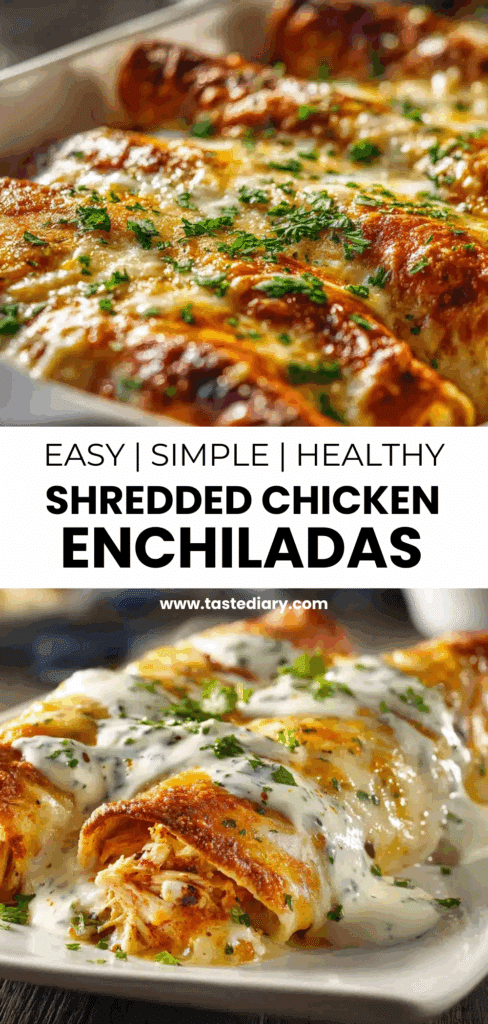Delicious Shredded Chicken Enchiladas w Cheesy Sour Cream Sauce 5 taste 2025 09 24T164916.782