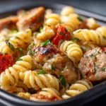 15-Minute Chicken Sausage Pasta Meal Prep