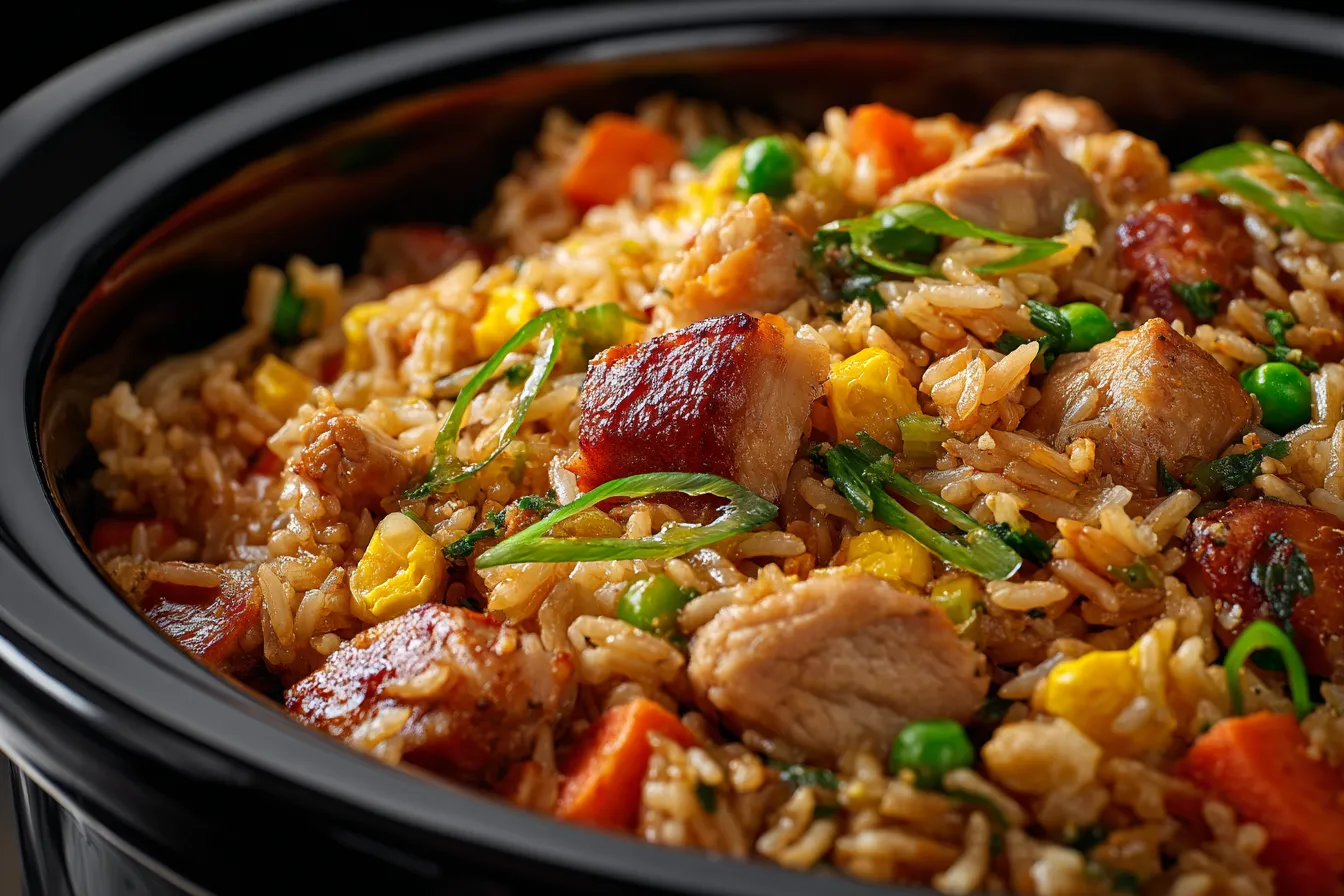 292 Crockpot Chicken Fried Rice 1 6904a756bbb4f