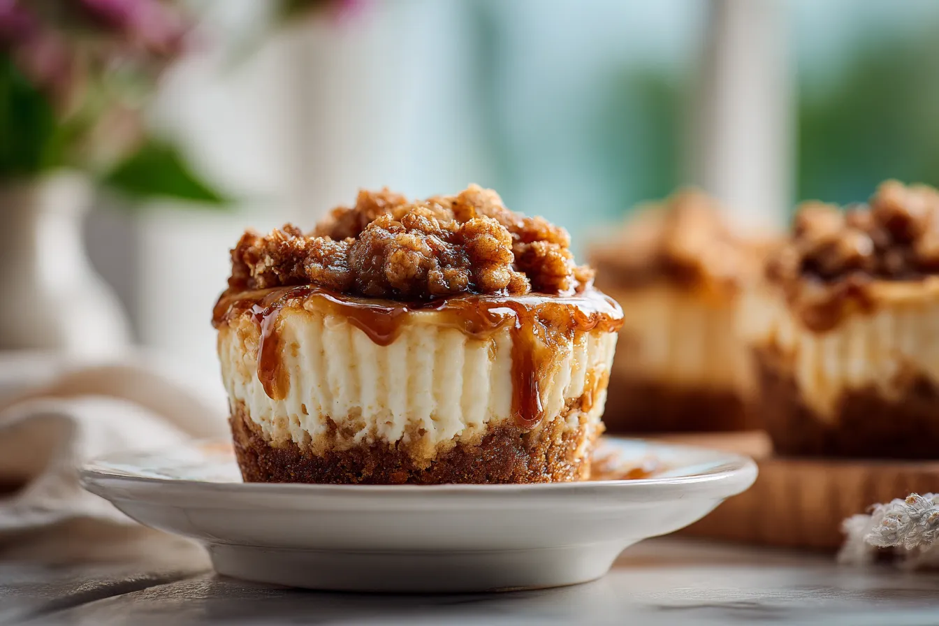 Irresistible Easy Apple Crisp Mini Cheesecakes Recipe Revealed