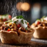 Ghost Mini Taco Pies
