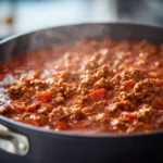 Ground Beef Stovetop Chili