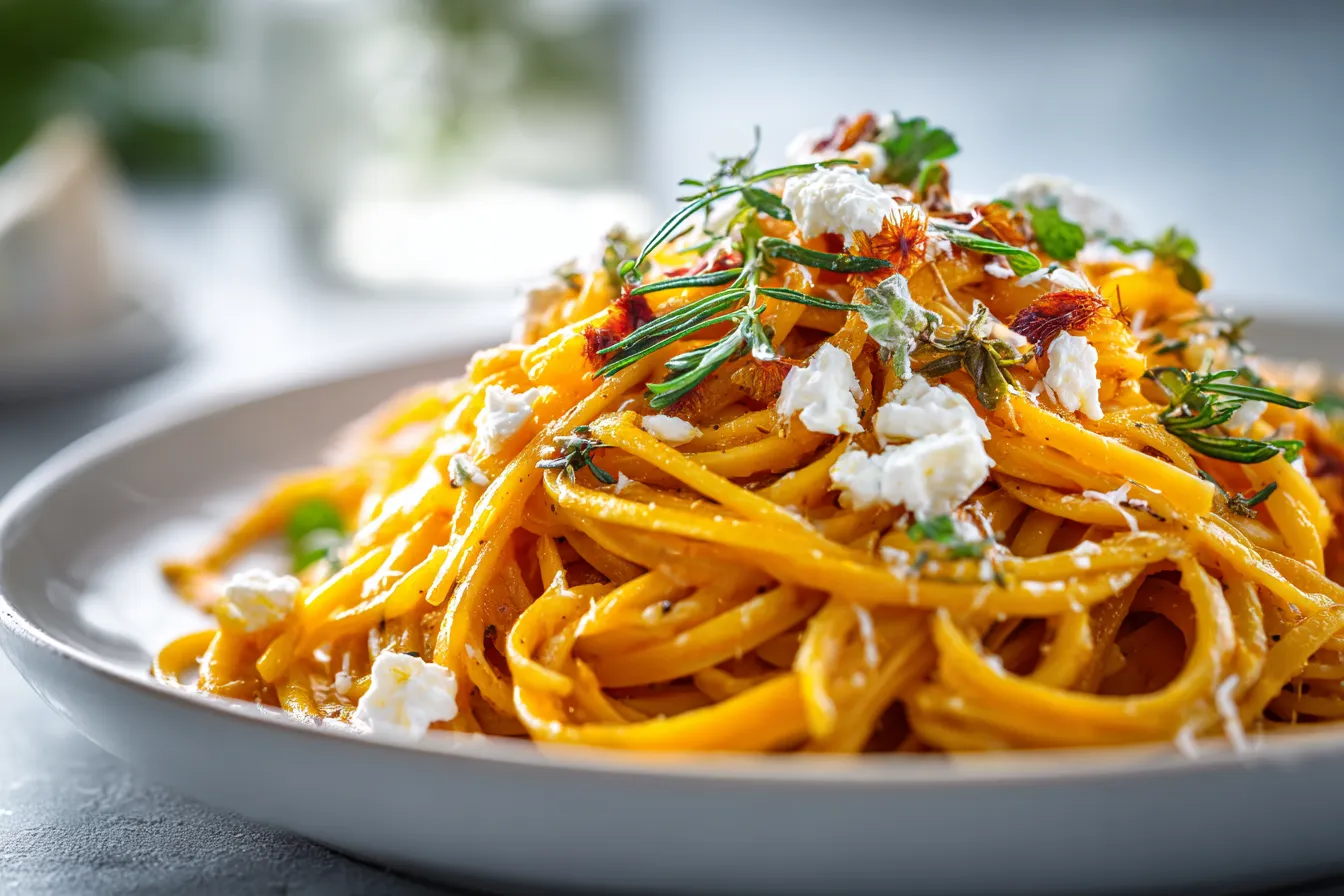 292 Pumpkin Pasta with Feta 2 6904a3b6d4a34