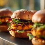 Spiced Baked Pumpkin-Shaped Sliders