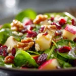 Delicious Apple Cranberry Walnut Salad Recipe Youll Love 4 Apple Cranberry Walnut Salad Recipe