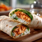 Buffalo Tofu Wrap