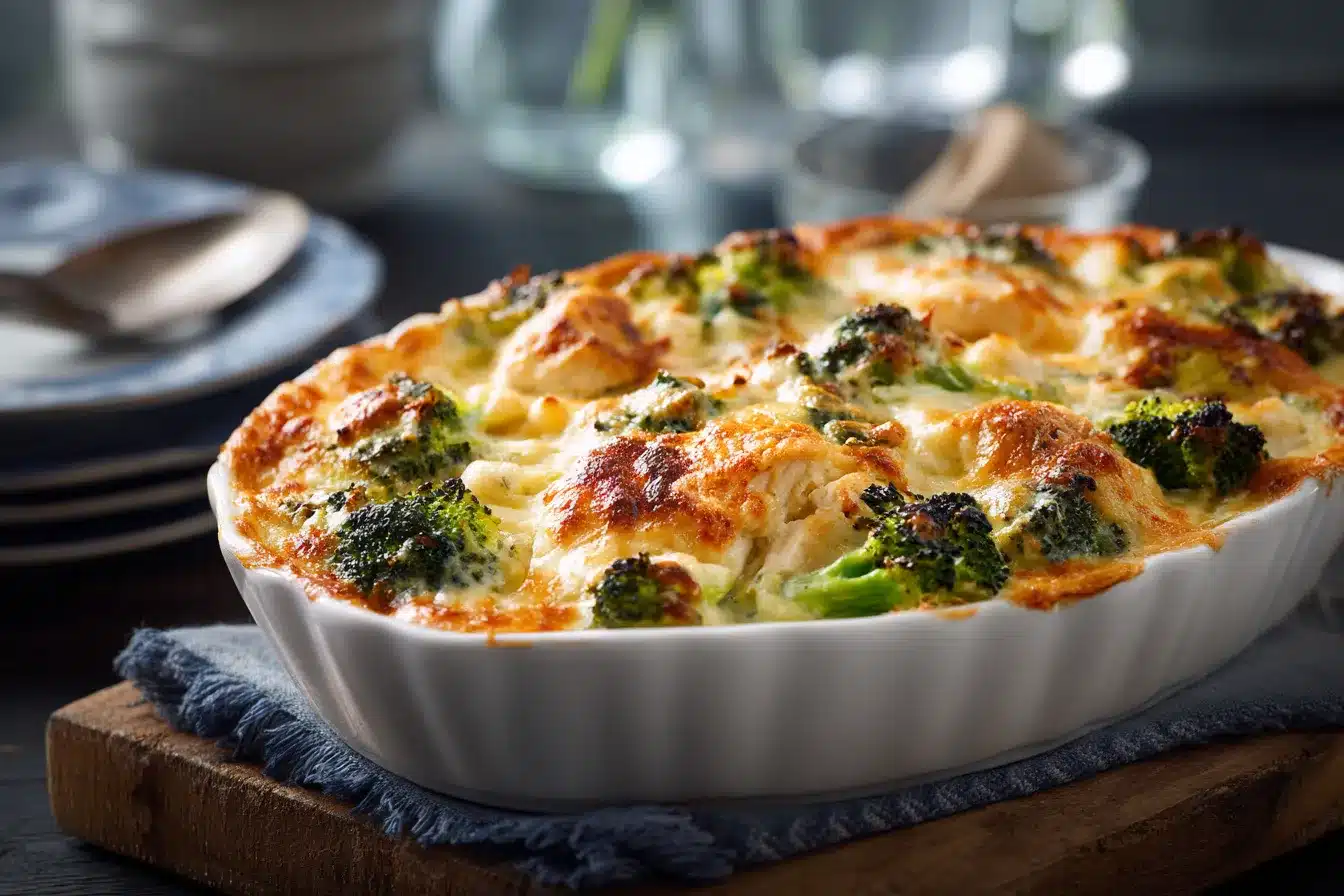 Delicious Cheesy Chicken Broccoli Bake Recipe to Delight You