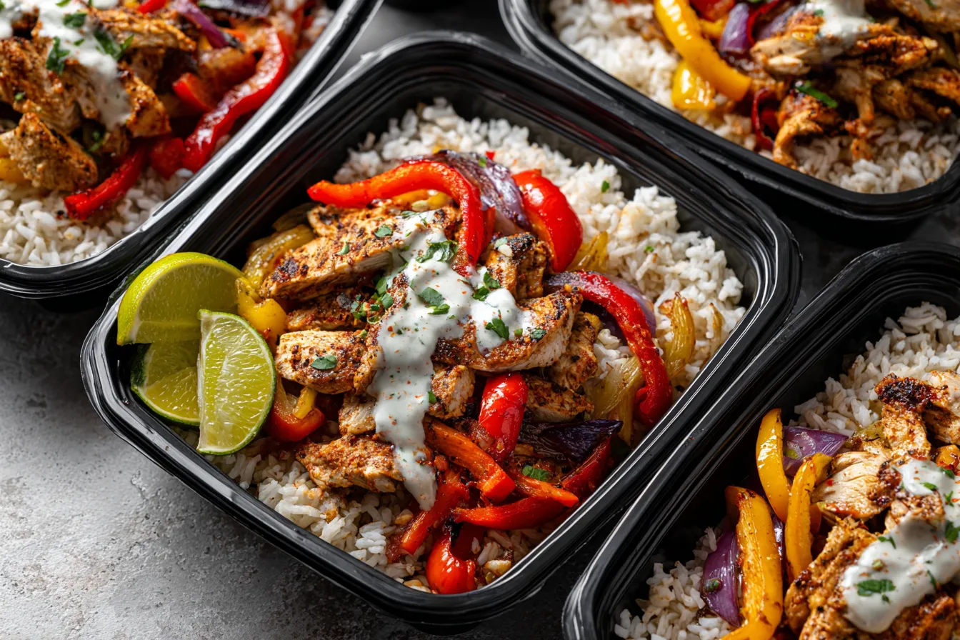Chicken Fajita Meal Prep upscaled 68f8a816b73cf