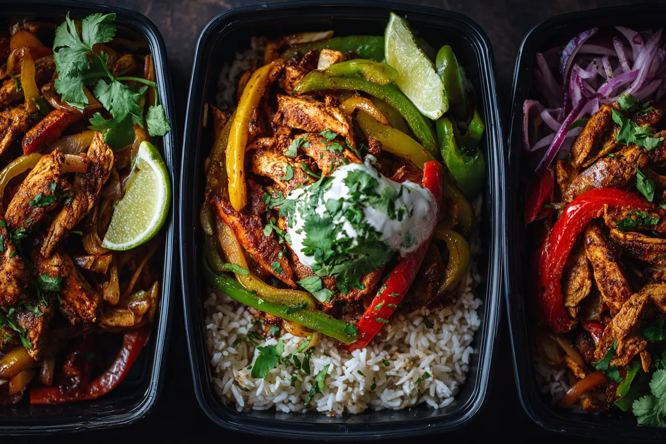 Delicious Chicken Fajita Meal Prep Bowls for Effortless Dining