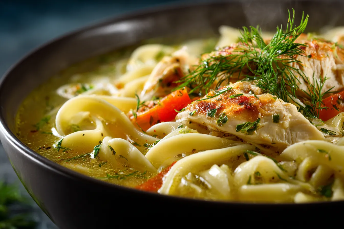 Irresistible Chicken Noodle Soup Recipe Comfort in Every Bite 4 Chicken Noodle Soup upscaled 68ec52d3af368