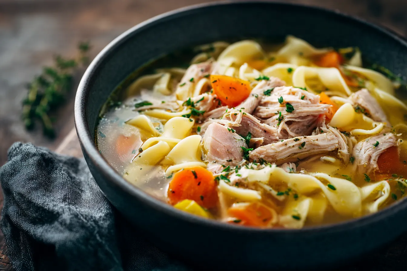 Irresistible Chicken Noodle Soup Recipe Comfort in Every Bite