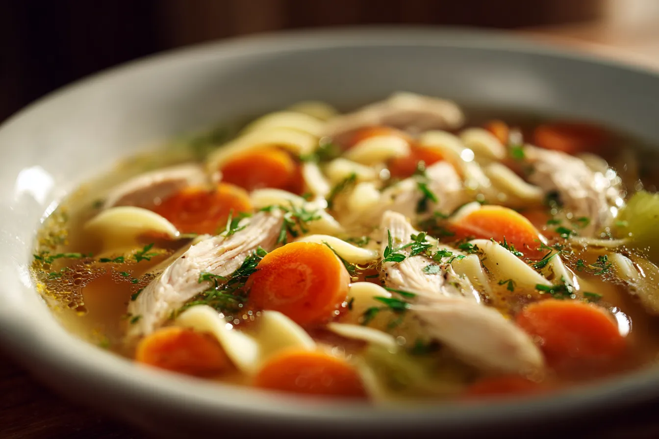 Irresistible Chicken Noodle Soup Recipe Comfort in Every Bite 1 Chicken Noodle Soup upscaled 68ec53c335213