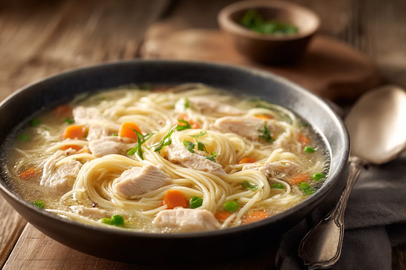 Irresistible Chicken Noodle Soup Recipe Comfort in Every Bite 2 Chicken Noodle Soup upscaled 68ec543ba9fed